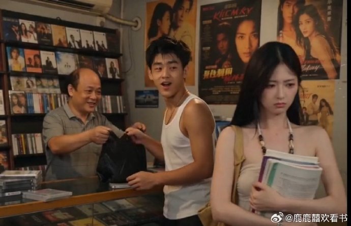 《高三爱情故事》AI短剧主视觉剧照